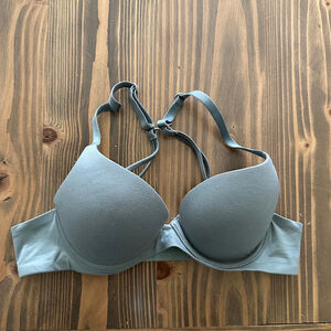 Aerie Real Sunnie Demi Bra – Women’s Size 32A Green | Recycled Nylon